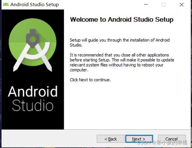  next----install-----next------finish